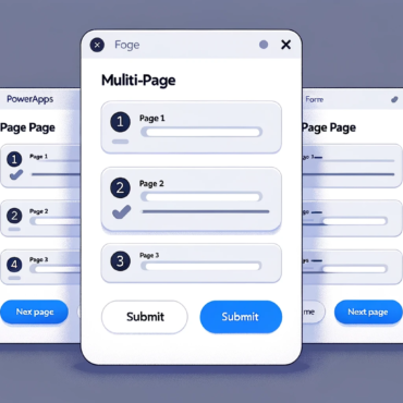 Creating Multi-Page Forms in PowerApps