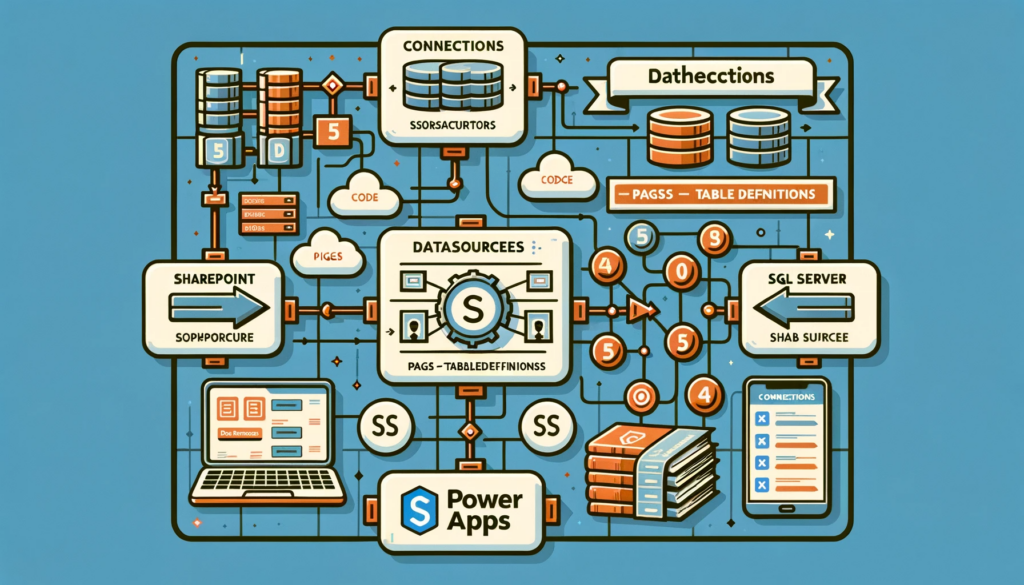 defining datasources tables and fields in data connectivity code guide