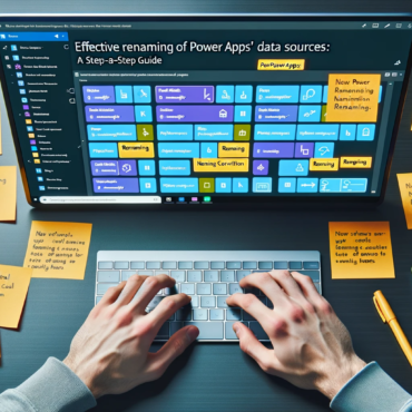 Effective Renaming of Power Apps Data Sources A Step-by-Step Guide