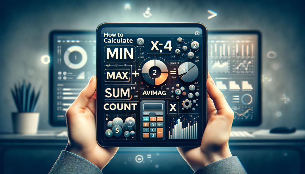 Showing data calculations in PowerApps