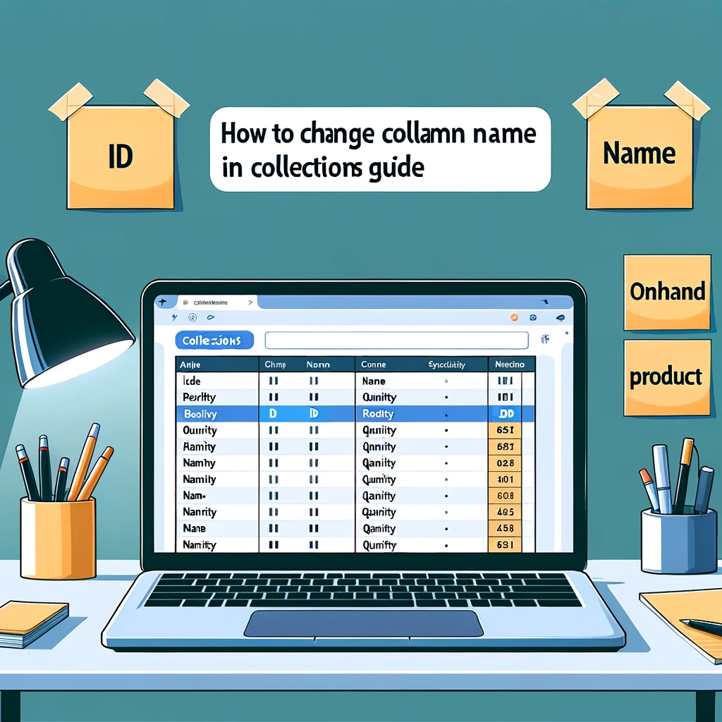 How to Change Column Name in Collections A Step-by-Step Guide