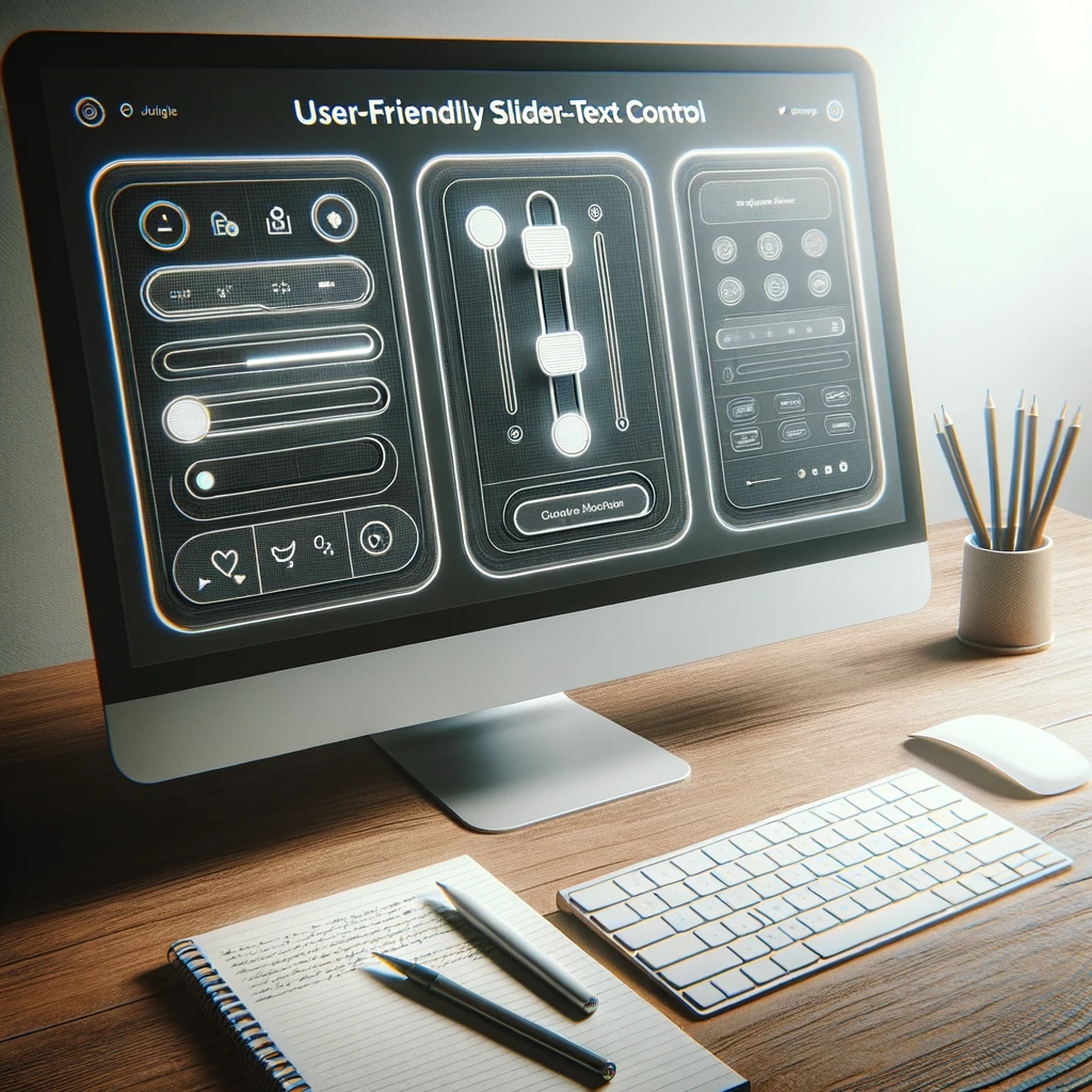 User-Friendly Slider-Text Control - Enhance App Interfaces