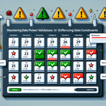 Mastering Date Picker Validations in Power Apps Enforcing Date Constraints