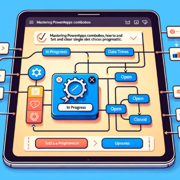 Mastering PowerApps Combobox How to Set and Clear Single Select Choices Programmatically