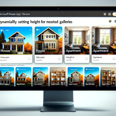 Microsoft Power Apps Review Dynamically Setting Height for Nested Galleries