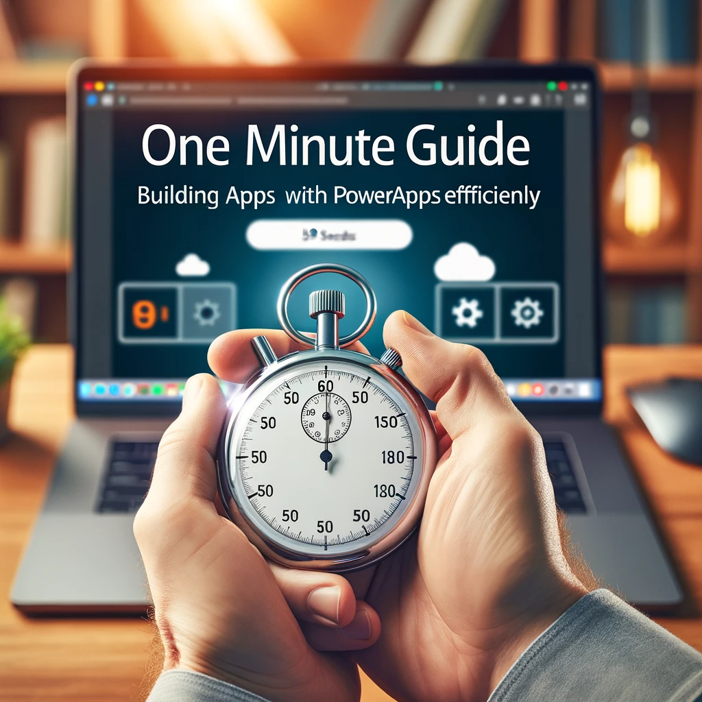 One Minute Guide Building Apps with PowerApps Efficiently