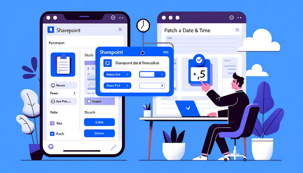 PATCH A SharePoint Date & Time Column In Power Apps