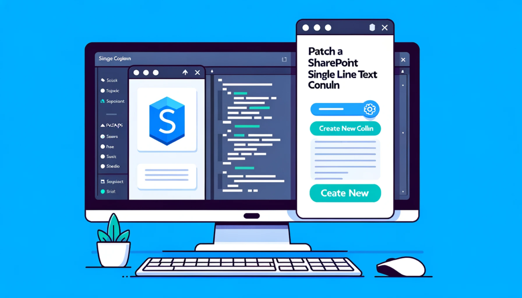PATCH A SharePoint Single Line Text Column In Power Apps