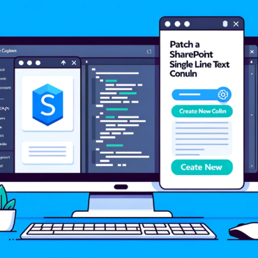 PATCH A SharePoint Single Line Text Column In Power Apps