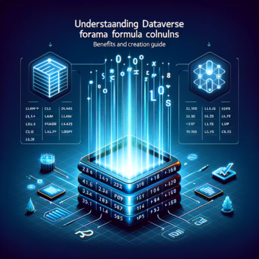 Understanding Dataverse Formula Columns Benefits and Creation Guide