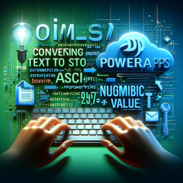 Converting Text to ASCII Numeric Value in PowerApps