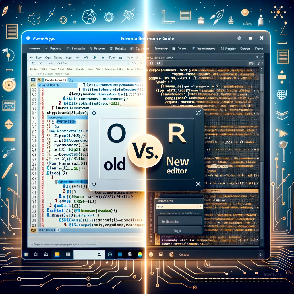 PowerApps Formula Reference Guide Navigating the New vs. Old Formula Editor