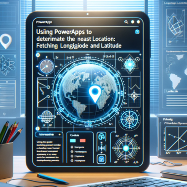 Using PowerApps to Determine the Nearest Location Fetching Longitude and Latitude
