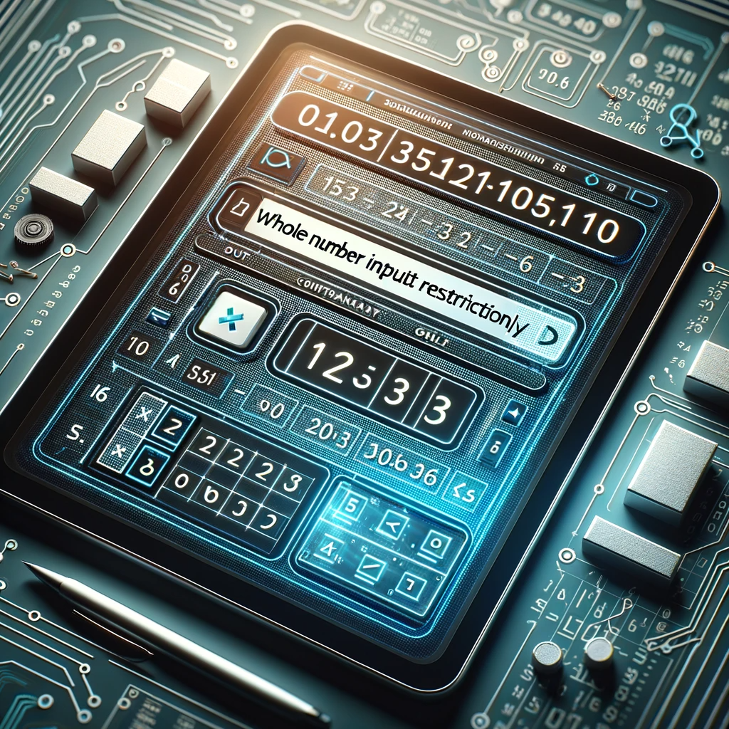 Whole Number Input Restriction in PowerApps A Comprehensive Guide