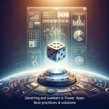 Generating Random Numbers in Power Apps Best Practices & Solutions