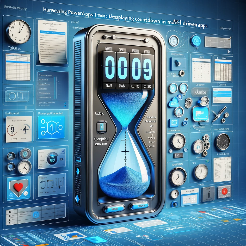 Harnessing PowerApps Timer Displaying Countdown in Model Driven Apps