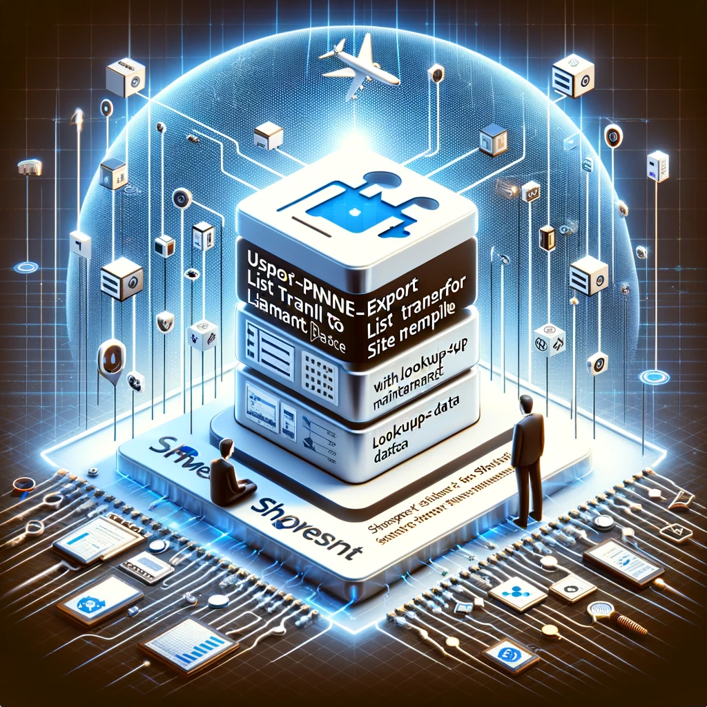 Utilizing export-pnplisttositetemplate for SharePoint List Transfer with Lookup Data Maintenance